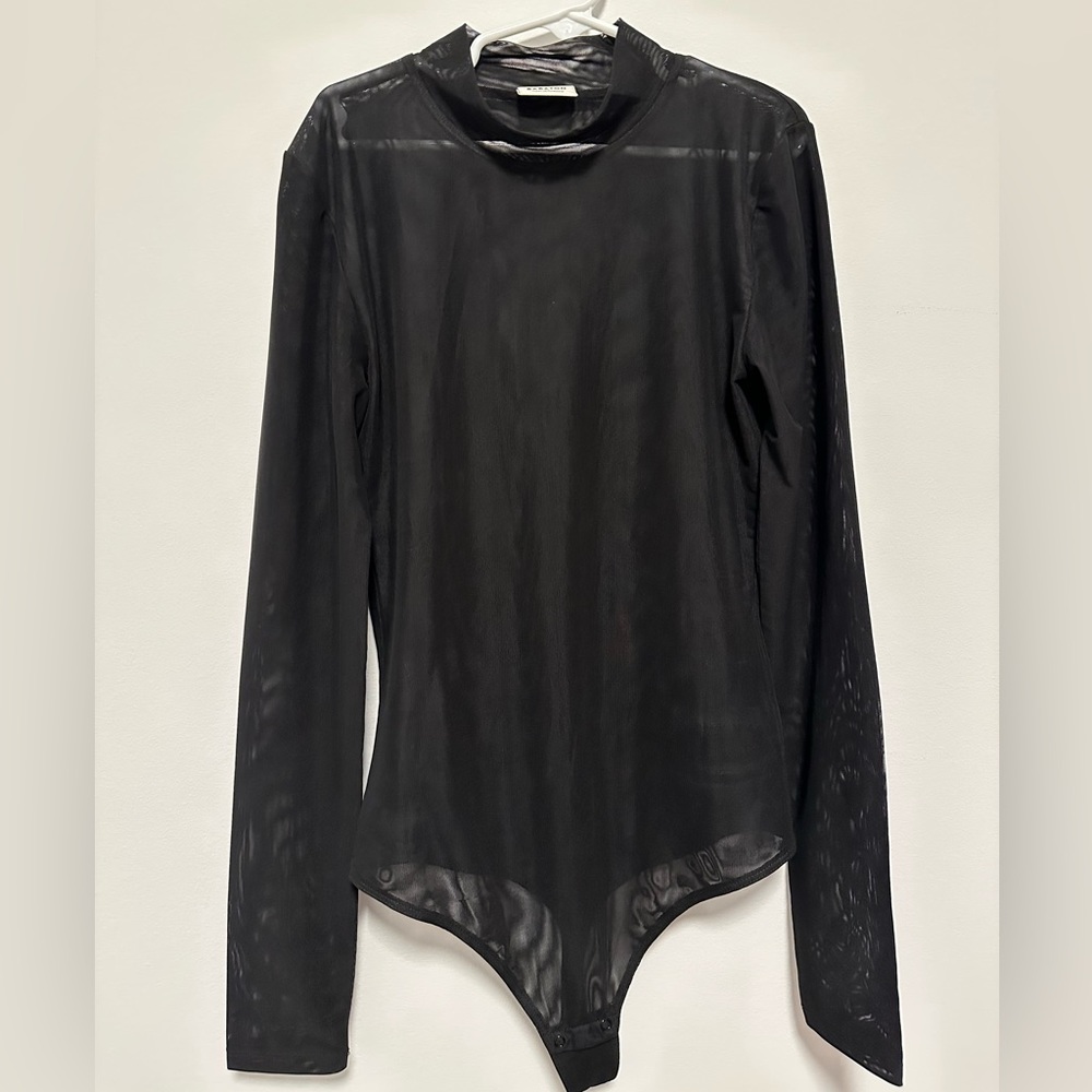Aritzia Babaton Mesh Bodysuit Size XS